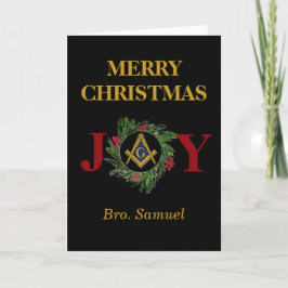 フリーメイソン メイソン クリスマス サンキューカード