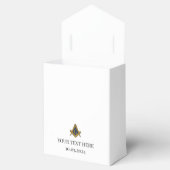 フリーメイソン メイソン 黒 ミニマリスト エレガント モダン フェイバーボックス (オープン)