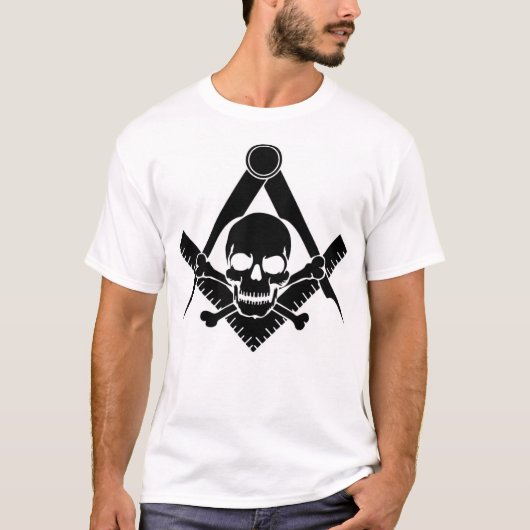 フリーメイソン 世界中で Tシャツ (正面)