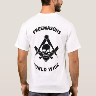 フリーメイソン 世界中で Tシャツ