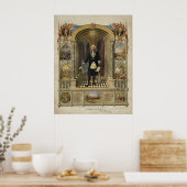 フリーメーソンとしてのジョージ・ワシントン大統領 ポスター (キッチン)