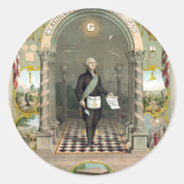 フリーメーソンとしてのジョージ・ワシントン ラウンドシール