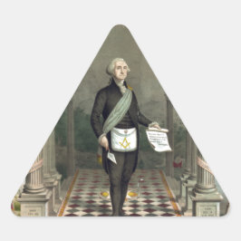 フリーメーソンとしてのジョージ・ワシントン 三角形シール