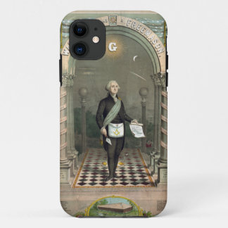 フリーメーソンとしてのジョージ・ワシントン iPhone 11 ケース