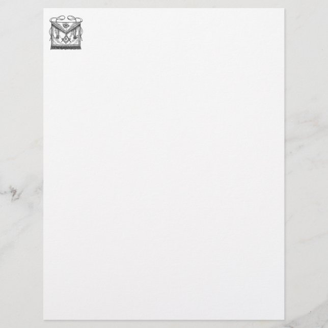 フリーメーソンのエプロン (正面)