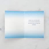 フリーメーソンのクリスマスカード|海軍金ゴールドの休日のリース シーズンカード (内部)