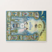 フリーメーソンのトレーシング ジグソーパズル (横)