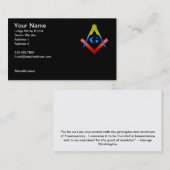 フリーメーソンの名刺2 名刺 (正面/裏面)