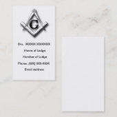 フリーメーソンの名刺2 名刺 (正面/裏面)