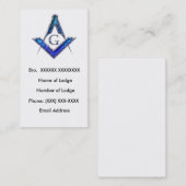 フリーメーソンの名刺4 名刺 (正面/裏面)