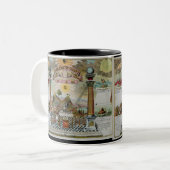 フリーメーソンの図表2 ツートーンマグカップ (正面左)