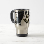 フリーメーソンの旅行者のマグ トラベルマグ (正面左)