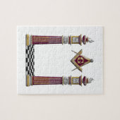 フリーメーソンの柱 ジグソーパズル (横)