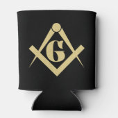 フリーメーソンの紋章 缶クーラー (裏面)