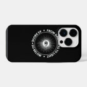 フリーメーソンの紋章 iPhoneケース (裏面横)