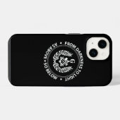 フリーメーソンの紋章 iPhoneケース (裏面横)