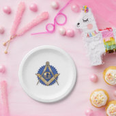 フリーメーソンの紙皿 ペーパープレート (パーティー)