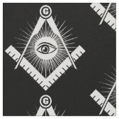フリーメーソンの記号 ファブリック (クローズアップ)