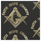 フリーメーソンの記号 ファブリック (クローズアップ)