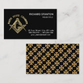 フリーメーソンの記号 名刺 (正面/裏面)