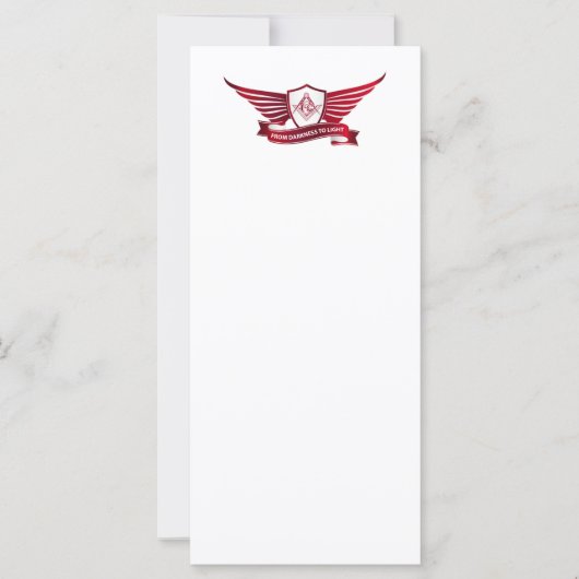 フリーメーソンの象徴と盾 (正面)