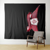 フリーメーソンの象徴と盾 タペストリー (インサイチュ(横))