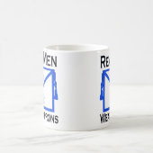 フリーメーソンの"実質のメンズウェアのエプロン"は襲います コーヒーマグカップ (中央)