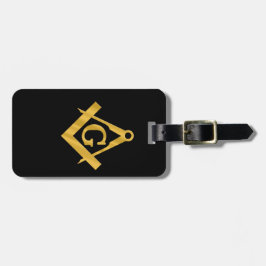 フリーメーソンの"生命の石大工" ラゲッジタグ