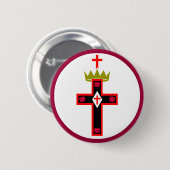 フリーメーソンのRosicrucianの社会ボタン 缶バッジ (正面&裏面)