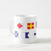 フリーメーソンのSaiilors コーヒーマグカップ (正面左)