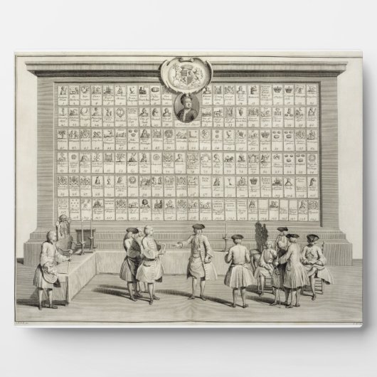 フリーメーソンは、各種のロッジのシンボルや象徴を持っていた フォトプラーク (正面)