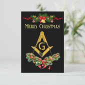 フリーメーソンクリスマスカード 案内状 (スタンド正面)