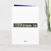 フリーメーソンシンボルカード カード (裏面)