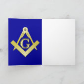 フリーメーソンシンボルカード カード (内部)