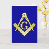 フリーメーソンシンボルカード カード (黄色い花)