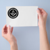 フリーメーソンシール チラシ (ハンドル)