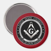 フリーメーソンシール マグネット (正面/裏面)