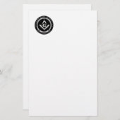 フリーメーソンシール 便箋 (正面/裏面)