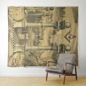 フリーメーソンタペストリー タペストリー (インサイチュ(横))