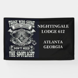 フリーメーソンバナー 横断幕