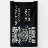 フリーメーソンバナー 横断幕 (縦)