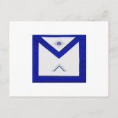 フリーメーソンマスターズエプロン ポストカード (正面)