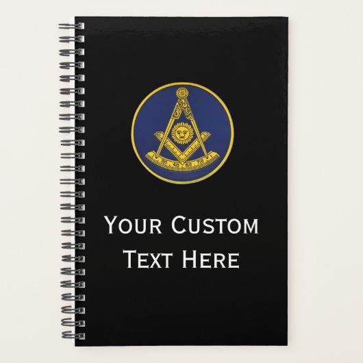 フリーメーソンマソニックギフト過去マスター プランナー手帳 (正面)