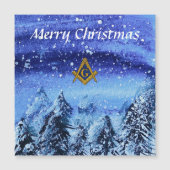 フリーメーソンマソニックスクエアとコンパスクリスマス (正面)