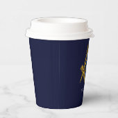 フリーメーソンマソニック石積み記号メイスン 紙コップ (右)