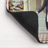 フリーメーソン会員としてジョージ・ワシントン マウスパッド (コーナー)