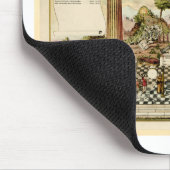 フリーメーソン会員のフリーメーソンの象徴的な図表 マウスパッド (コーナー)