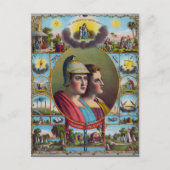 フリーメーソン会員 ポストカード (正面)