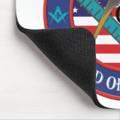 フリーメーソン会員-兄弟のバンド マウスパッド (コーナー)