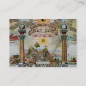 フリーメーソン会員 名刺 (裏面)